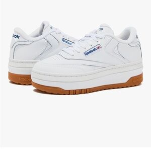 NIB Reebok Club C Extra Platform Tennis Shoes | Size 9.5